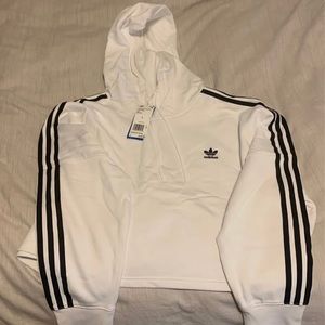 Adidas cropped hoodie